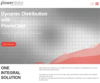 Powerdata.ch(Bringing Value to Distribution) Screenshot