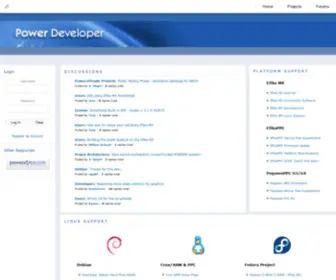 Powerdeveloper.org(Power Developer) Screenshot