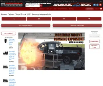 Powerdrivendiesel.com(Power driven diesel) Screenshot