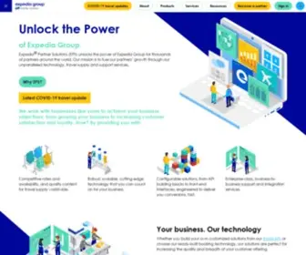 Poweredbygps.com(Expedia partner solutions) Screenshot