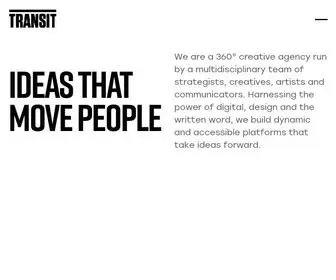Poweredbytransit.com(TRANSIT) Screenshot