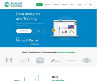 Poweredsolutions.co(Data Analytics & Training) Screenshot