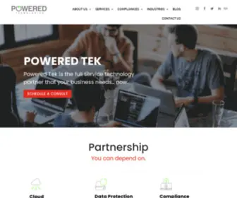 Poweredtek.com(Powered Tek) Screenshot