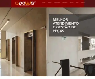 Powerelevadores.com.br(Power Elevadores) Screenshot