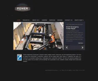 Powerengconstruction.com(Innovation and excellence define Power Engineering Construction Company. Our focus) Screenshot