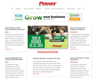 Poweret.com(Power Equipment Trade) Screenshot