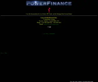 Powerfinance.com(Leap of Faith Research Inc) Screenshot