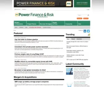 Powerfinancerisk.com(Power Finance And Risk) Screenshot