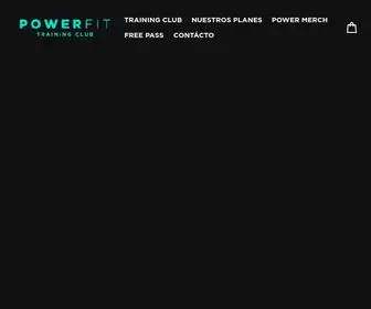 Powerfitco.com(PowerFit Training Club) Screenshot