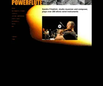 Powerflute.ch(Studio Musician for Ethnic Wind Instruments) Screenshot