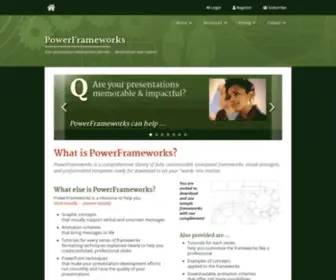 Powerframeworks.com(Framework) Screenshot