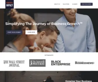 Powerfulimpact.com(Business Growth Consultancy) Screenshot