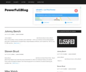 Powerfullblog.com(Powerfullblog) Screenshot