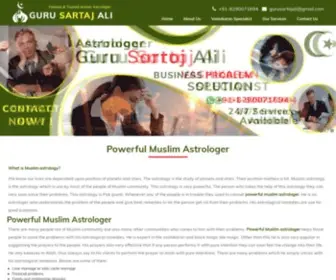 Powerfulmuslimastrologer.com(Powerful Muslim Astrologer) Screenshot