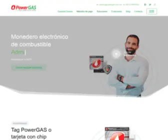 Powergas.com.mx(Monedero electrónico de gasolina) Screenshot