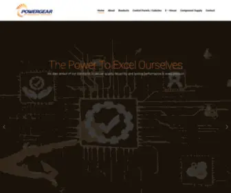 Powergearlimited.com(Experience the Power) Screenshot