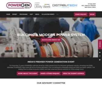 Powergen-India.com(POWERGEN India) Screenshot
