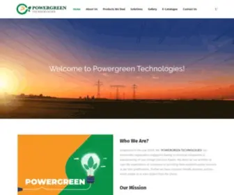 Powergreen.co.in(Powergreen Technologies) Screenshot