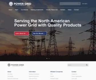 Powergridcomponents.com(Power Grid) Screenshot