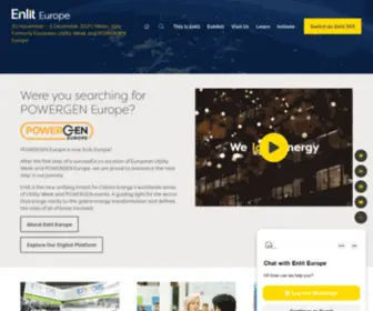 Powergrideurope.com(POWERGEN Europe) Screenshot