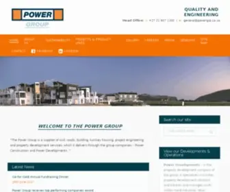 Powergrp.co.za(Power Group) Screenshot