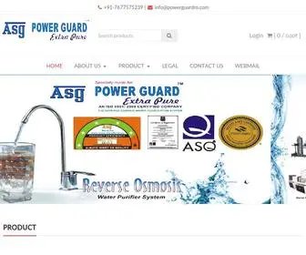 Powerguardro.com(India Best Water Purifire) Screenshot