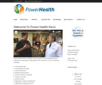 Powerhealthreno.com(The Results Speak For Themselves) Screenshot