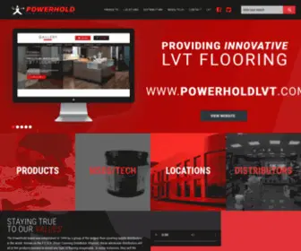 Powerhold.com(Quality Floor Installation Products) Screenshot