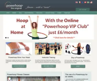 Powerhoop.com(To a Powerhoop) Screenshot