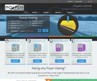 Powerhosting.com(Power Hosting) Screenshot