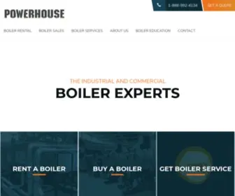 Powerhouse.com(Powerhouse Boiler Equipment) Screenshot