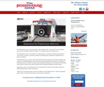 Powerhousect.com(The Powerhouse Gym) Screenshot