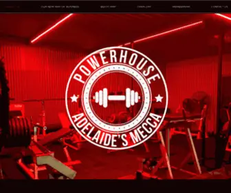 Powerhousefitnessgym.com(Adelaide's Powerhouse Fitness Gym) Screenshot