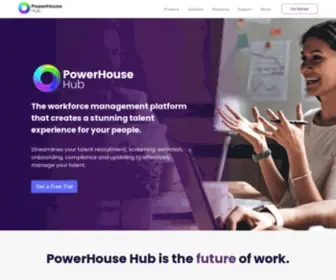 Powerhousehub.com(First End) Screenshot