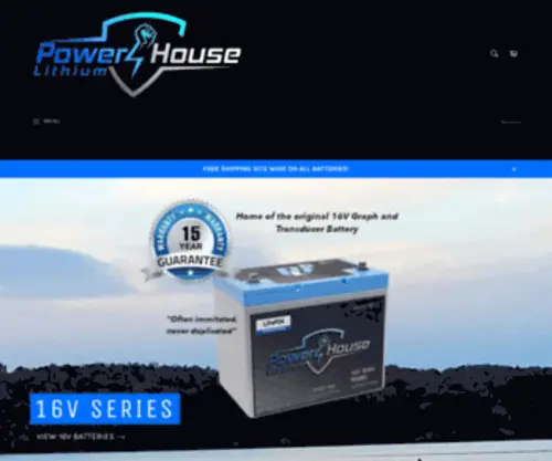 Powerhouselithium.com(R&R LLC) Screenshot