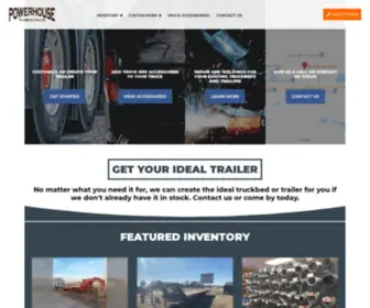 Powerhousetruckbedsandtrailers.com(Powerhouse Truckbeds) Screenshot