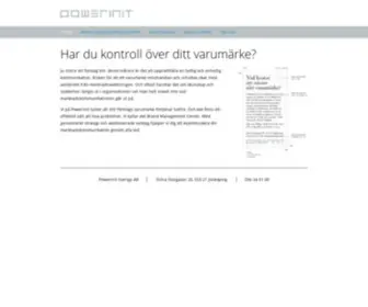 Powerinit.com(Varumärke) Screenshot