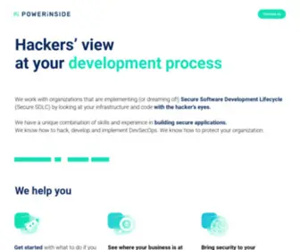Powerinside.com(PowerInside Security Lab) Screenshot