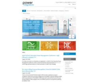 Powerint.cn(Power Integrations) Screenshot