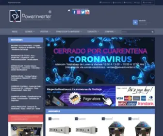 Powerinverter.cl(POWER INVERTER LIMITADA) Screenshot