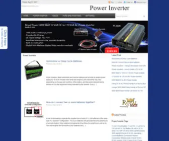 Powerinverter.com(Power Inverter) Screenshot