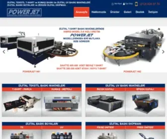 Powerjet.com.tr(DİJİTAL) Screenshot