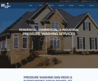 Powerjetwash.com(San Diego Pressure Washing) Screenshot