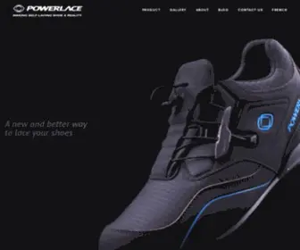 Powerlace.com(Self-Lacing Shoes) Screenshot