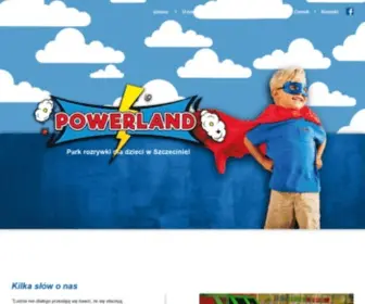 Powerland.pl(Park rozrywki dla dzieci w Szczecinie) Screenshot