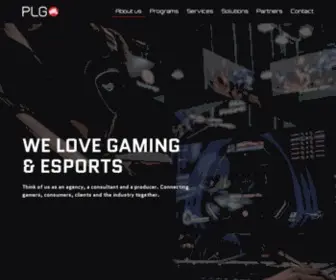 Powerleaguegaming.com(Power League Gaming’s foundation) Screenshot