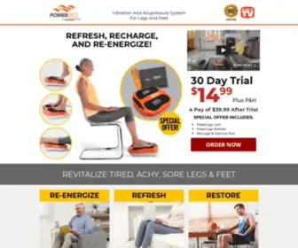 Powerlegsoffer.com(PowerLegs by PowerFit) Screenshot