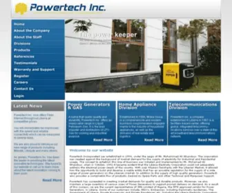 Powerlib.com(Powertech Inc) Screenshot