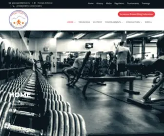 Powerliftingarmenia.com(Powerliftingarmenia) Screenshot