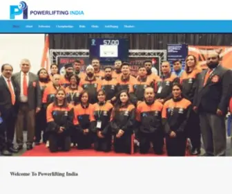 Powerliftingindia.net(PowerLifting India) Screenshot